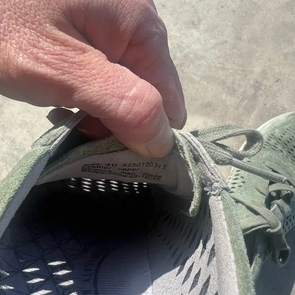 Dansko - Catie Olive Suede Sneakers - Picture 4 of 7